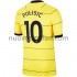 Maglie da Calcio Chelsea Christian Pulisic 10 Trasferta Tenuta 2021-2022 Maniche Corte