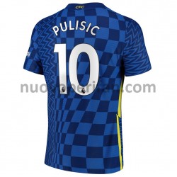 Maglie da Calcio Chelsea Christian Pulisic 10 Prima Tenuta 2021-2022 Maniche Corte