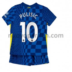 Maglie da Calcio Chelsea Christian Pulisic 10 Bambino Prima Tenuta 2021-2022 Maniche Corte