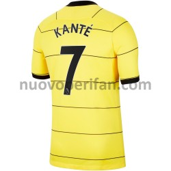 Maglie da Calcio Chelsea Kante 7 Trasferta Tenuta 2021-2022 Maniche Corte