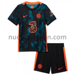 Maglie da Calcio Chelsea Bambino Alternativa Tenuta 2021-2022 Maniche Corte