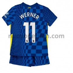 Maglie da Calcio Chelsea Timo Werner 11 Bambino Prima Tenuta 2021-2022 Maniche Corte