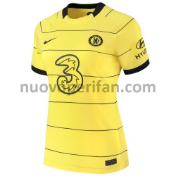 Maglie da Calcio Chelsea Donna Trasferta Tenuta 2021-2022 Maniche Corte