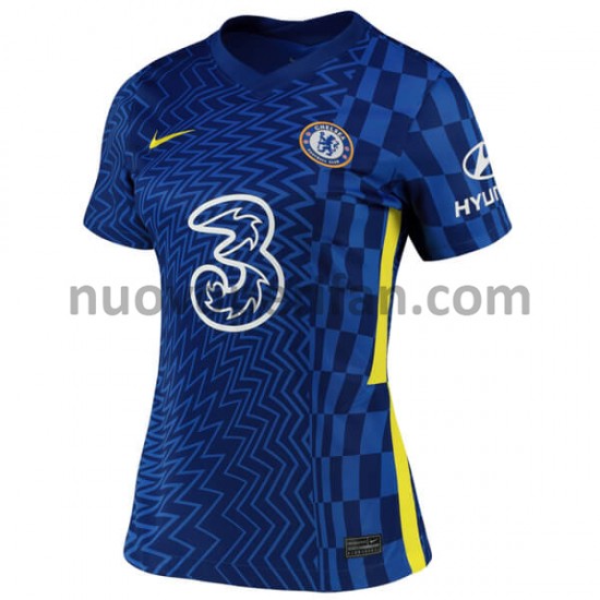 Maglie da Calcio Chelsea Donna Prima Tenuta 2021-2022 Maniche Corte