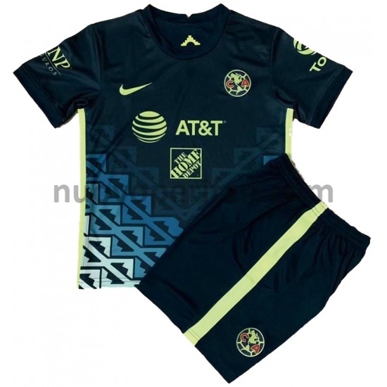 Maglie da Calcio Club América Bambino Trasferta Tenuta 2021-2022 Maniche Corte