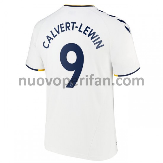 Maglie da Calcio Everton Calvert-Lewin 9 Alternativa Tenuta 2021-2022 Maniche Corte