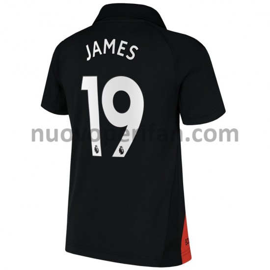 Maglie da Calcio Everton James Rodriguez 19 Trasferta Tenuta 2021-2022 Maniche Corte