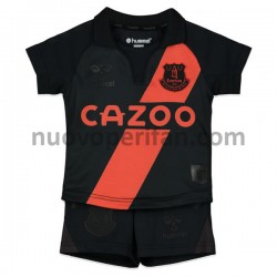 Maglie da Calcio Everton Bambino Trasferta Tenuta 2021-2022 Maniche Corte
