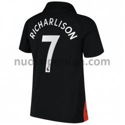 Maglie da Calcio Everton Richarlison 7 Trasferta Tenuta 2021-2022 Maniche Corte