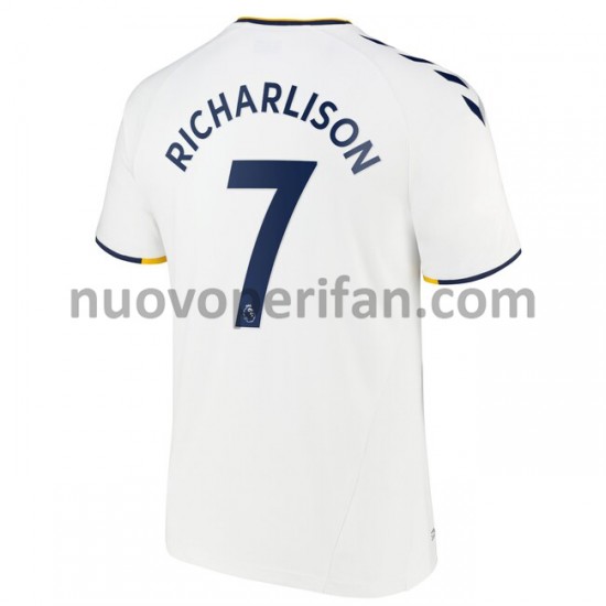 Maglie da Calcio Everton Richarlison Andrade 7 Alternativa Tenuta 2021-2022 Maniche Corte