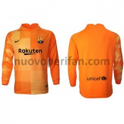 Maglie da Calcio FC Barcelona Portiere Prima Tenuta 2021-2022 Maniche Lunghe