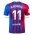 Maglie da Calcio FC Barcelona Ousmane Dembele 11 Prima Tenuta 2021-2022 Maniche Corte