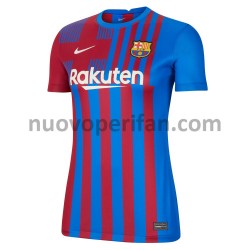 Maglie da Calcio FC Barcelona Donna Prima Tenuta 2021-2022 Maniche Corte