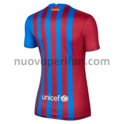 Maglie da Calcio FC Barcelona Donna Prima Tenuta 2021-2022 Maniche Corte