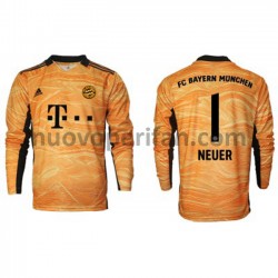 Maglie da Calcio FC Bayern München Portiere Manuel Neuer 1 Prima Tenuta 2021-2022 Maniche Lunghe