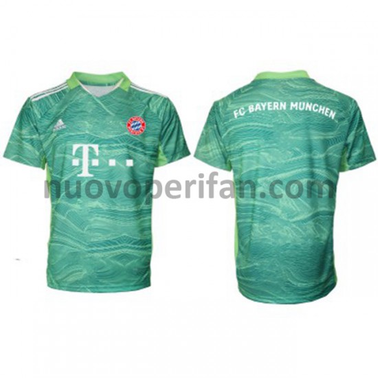 Maglie da Calcio FC Bayern München Portiere Alternativa Tenuta 2021-2022 Maniche Corte