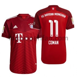 Maglie da Calcio FC Bayern München Kingsley Coman 11 Prima Tenuta 2021-2022 Maniche Corte