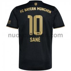 Maglie da Calcio FC Bayern München Leroy Sane 10 Trasferta Tenuta 2021-2022 Maniche Corte