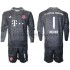 Maglie da Calcio FC Bayern München Manuel Neuer 1 Portiere Bambino Trasferta Tenuta 2021-2022 Maniche Lunghe