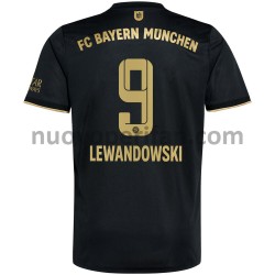 Maglie da Calcio FC Bayern München Robert Lewandowski 9 Trasferta Tenuta 2021-2022 Maniche Corte