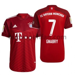 Maglie da Calcio FC Bayern München Serge Gnabry 7 Prima Tenuta 2021-2022 Maniche Corte