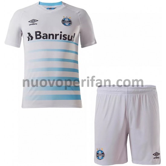 Maglie da Calcio Gremio Bambino Trasferta Tenuta 2021-2022 Maniche Corte