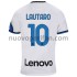 Maglie da Calcio Inter Milan Lautaro Martinez 10 Trasferta Tenuta 2021-2022 Maniche Corte
