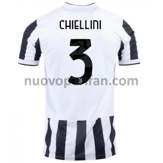 Maglie da Calcio Juventus Giorgio Chiellini 3 Prima Tenuta 2021-2022 Maniche Corte