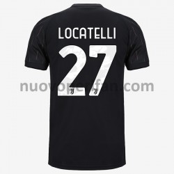 Maglie da Calcio Juventus Manuel Locatelli 27 Trasferta Tenuta 2021-2022 Maniche Corte