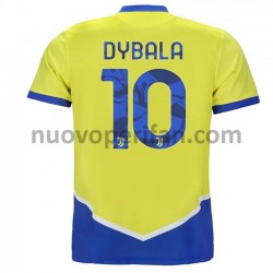 Maglie da Calcio Juventus Paulo Dybala 10 Alternativa Tenuta 2021-2022 Maniche Corte