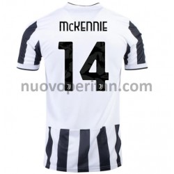 Maglie da Calcio Juventus Weston McKennie 14 Prima Tenuta 2021-2022 Maniche Corte