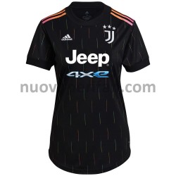 Maglie da Calcio Juventus Donna Trasferta Tenuta 2021-2022 Maniche Corte