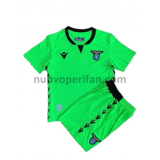 Maglie da Calcio SS Lazio Portiere Bambino Trasferta Tenuta 2021-2022 Maniche Corte