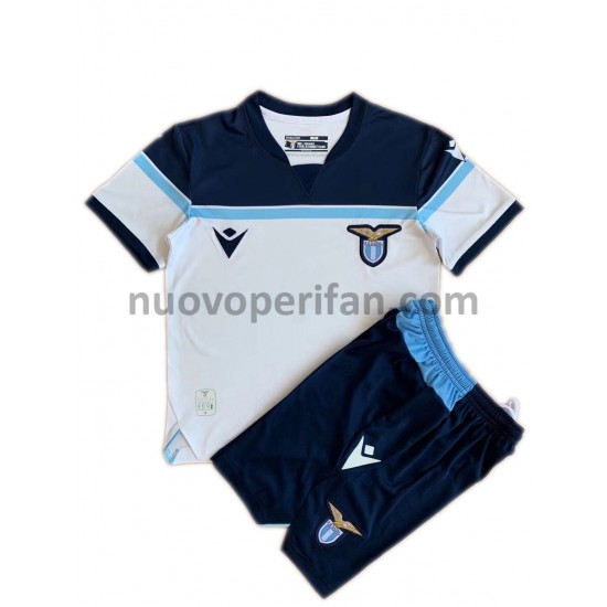 Maglie da Calcio SS Lazio Bambino Trasferta Tenuta 2021-2022 Maniche Corte