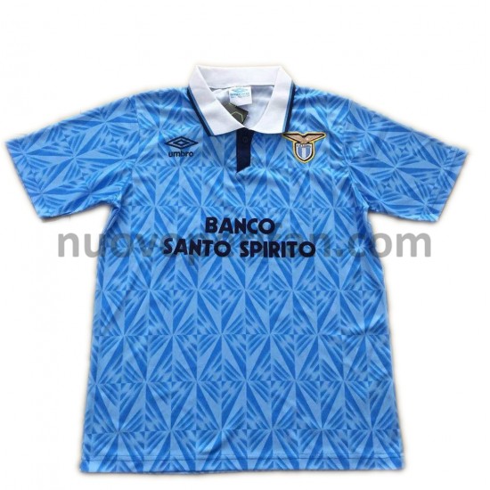 Maglie da Calcio SS Lazio Retro Prima Tenuta 1991 Maniche Corte