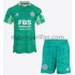 Maglie da Calcio Leicester City Portiere Bambino Trasferta Tenuta 2021-2022 Maniche Corte