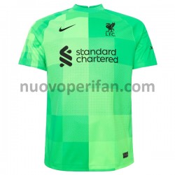 Maglie da Calcio Liverpool Portiere Prima Tenuta 2021-2022 Maniche Corte