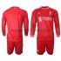Maglie da Calcio Liverpool Bambino Prima Tenuta 2021-2022 Maniche Lunghe