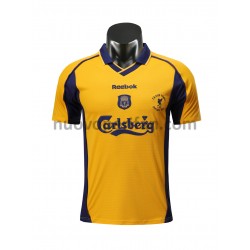 Maglie da Calcio Liverpool Retro Trasferta Tenuta 2000-2001 Maniche Corte