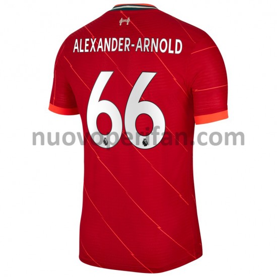 Maglie da Calcio Liverpool Trent Alexander-Arnold 66 Prima Tenuta 2021-2022 Maniche Corte