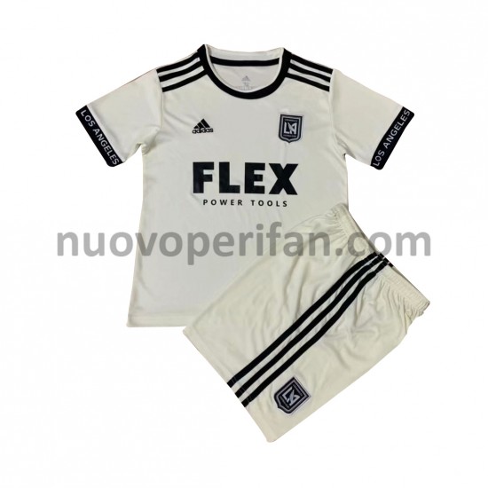 Maglie da Calcio Los Angeles FC Bambino Trasferta Tenuta 2021-2022 Maniche Corte