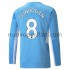 Maglie da Calcio Manchester City Ilkay Gundogan 8 Prima Tenuta 2021-2022 Maniche Lunghe