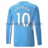 Maglie da Calcio Manchester City Jack Grealish 10 Prima Tenuta 2021-2022 Maniche Lunghe