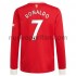 Maglie da Calcio Manchester United Cristiano Ronaldo 7 Prima Tenuta 2021-2022 Maniche Lunghe
