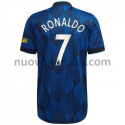 Maglie da Calcio Manchester United Cristiano Ronaldo 7 Alternativa Tenuta 2021-2022 Maniche Corte