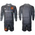 Maglie da Calcio Manchester United Portiere Bambino Trasferta Tenuta 2021-2022 Maniche Lunghe