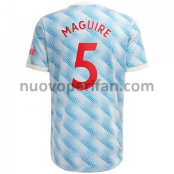 Maglie da Calcio Manchester United Harry Maguire 5 Trasferta Tenuta 2021-2022 Maniche Corte