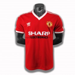 Maglie da Calcio Manchester United Retro Prima Tenuta 1983 Maniche Corte