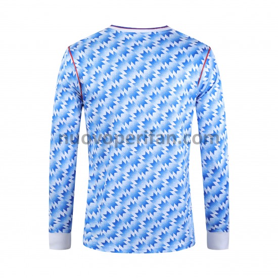 Maglie da Calcio Manchester United Retro Prima Tenuta 1992 Maniche Lunghe