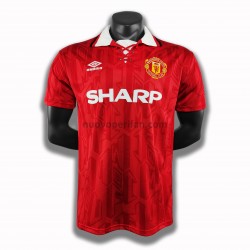 Maglie da Calcio Manchester United Retro Prima Tenuta 1994 Maniche Corte